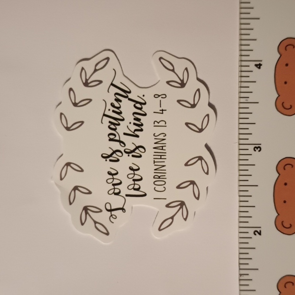 10/$10 Inspirational Bible Verse Jesus Biblical God Faith Heaven Sticker Decal